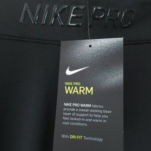Nike Pro Warm Dri Fit Women's Training Tight-Black-M-New